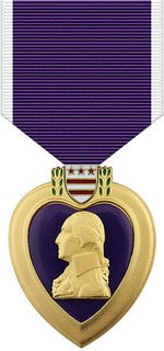 Bart Womack Purple Heart Medal
